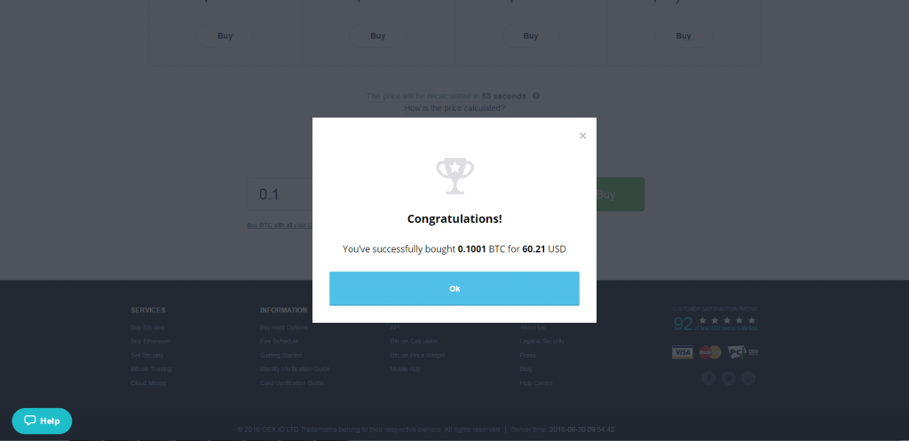 order success