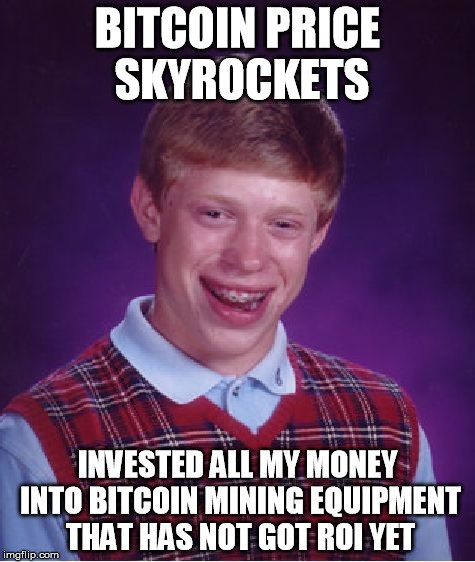 bad luck brian bitcoin meme