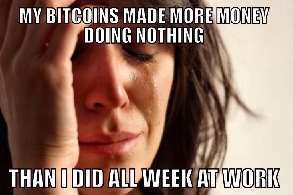 Hold bitcoin
