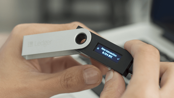 Ledger Nano S transaction