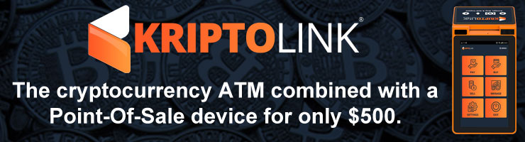 KriptoLink bitcoin POS ATM