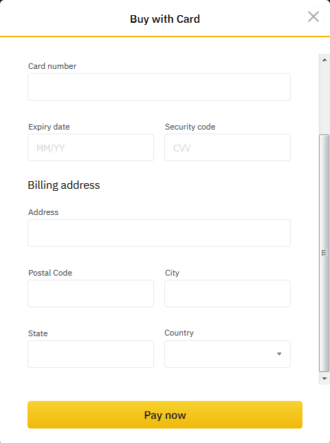 pay with credit card